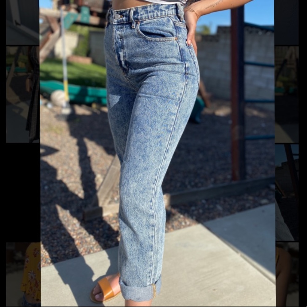 Pacsun High Rise Straight Jeans